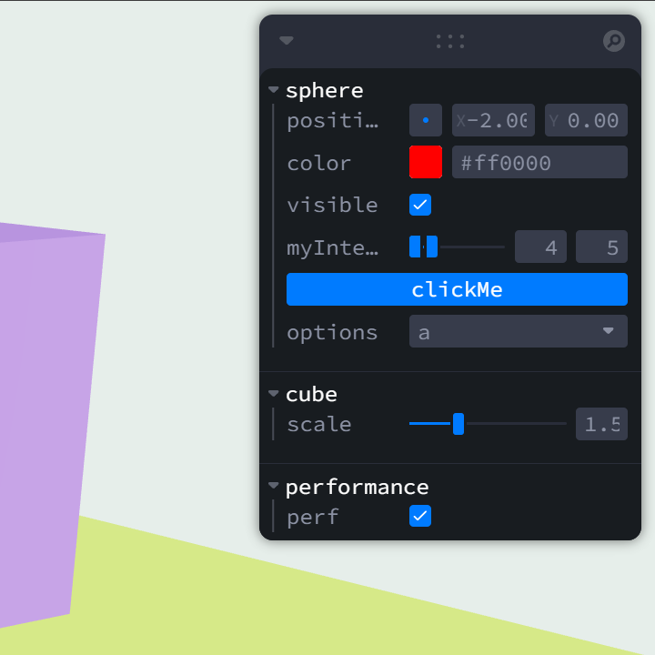 Debug UI